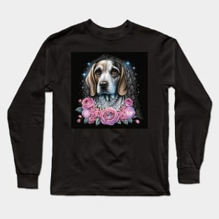 Gothic Beauty Beagle Long Sleeve T-Shirt